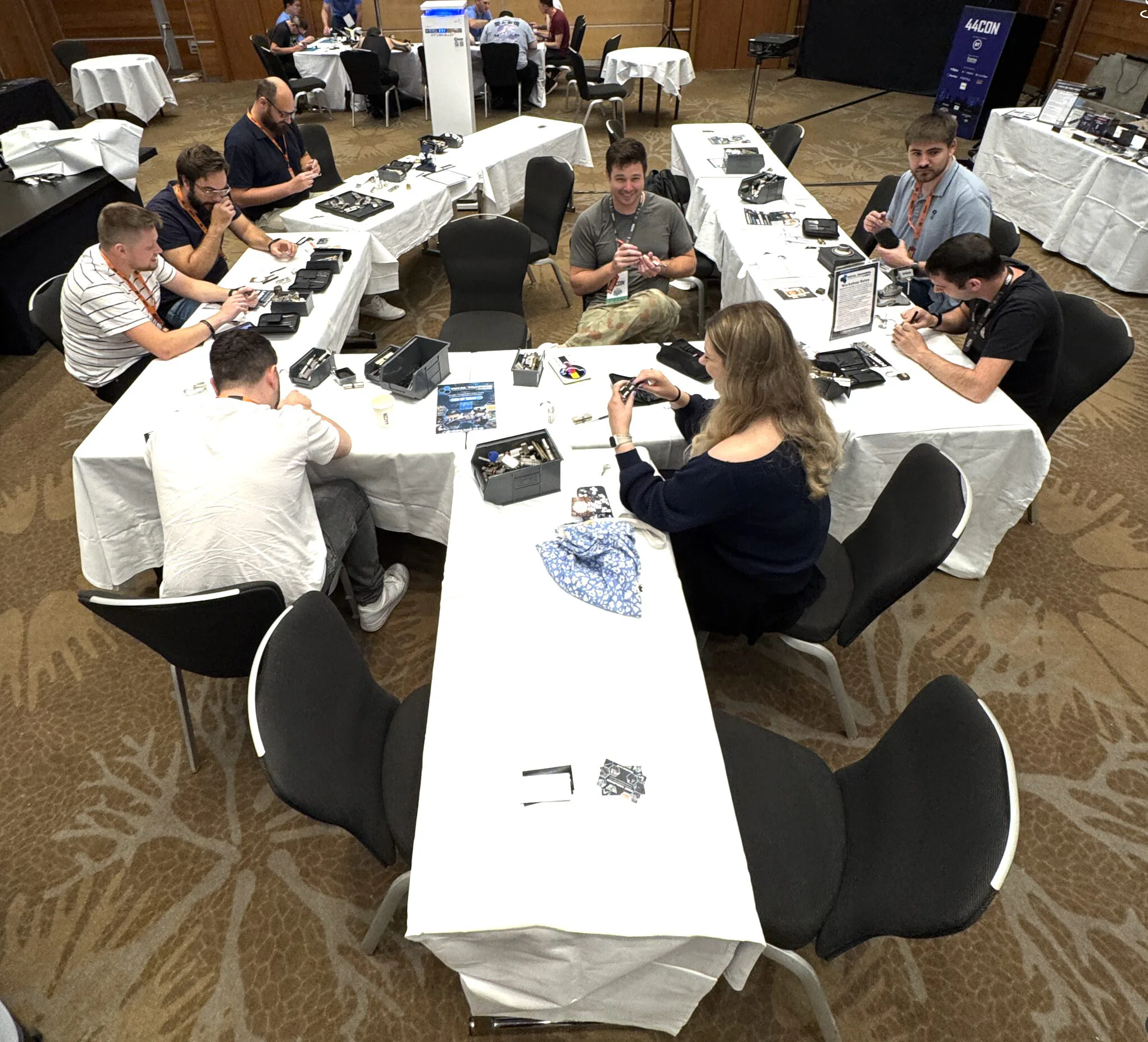 44Con-4-Table-Workshop.jpg.webp Lock Picking Workshop (1 Day) - Hybrid Delivery - Image 1